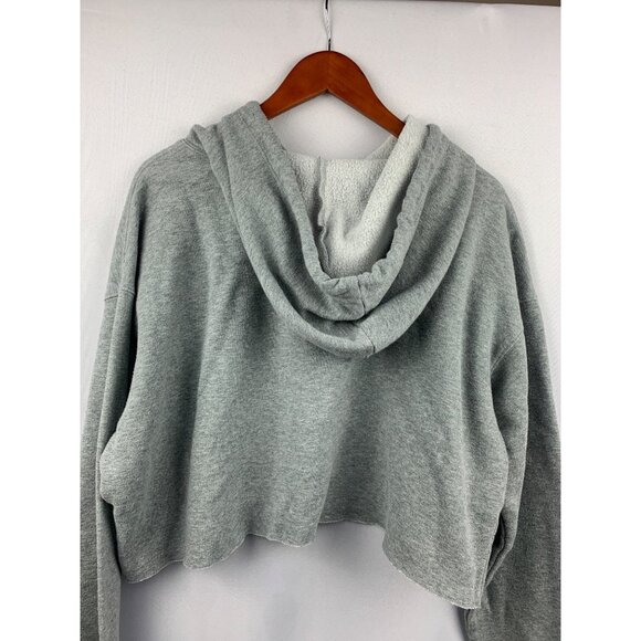Women’s Wild Fable Gray Cropped Hoodie Size XXL - Picture 4 of 8
